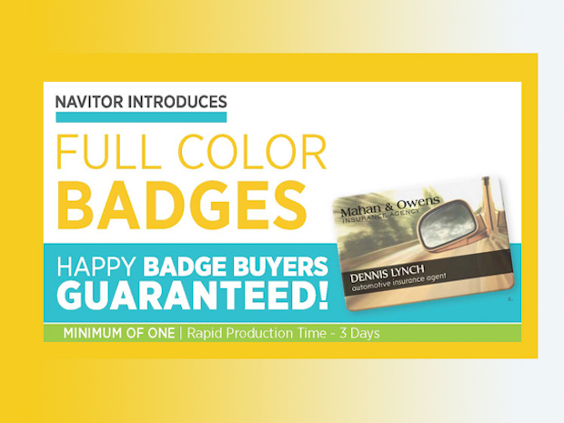 Navitor’s Full Color Badges!